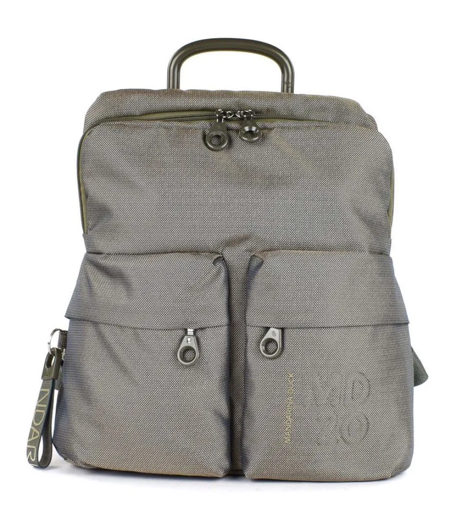 Cheap Mandarina Duck Zaino donna MD20 MTZ4 Sage Gray SageGray
