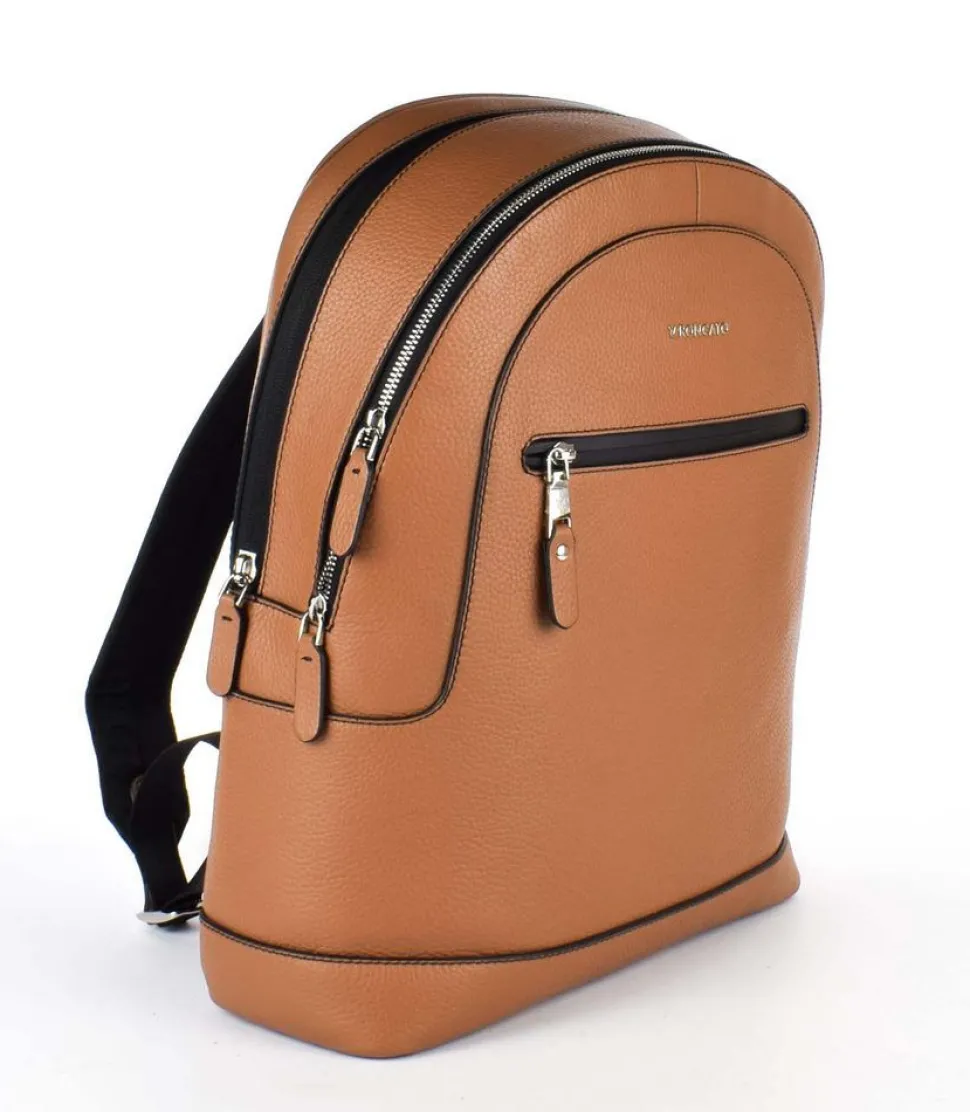 Discount Roncato Zaino in pelle Sidney 2477 Cuoio