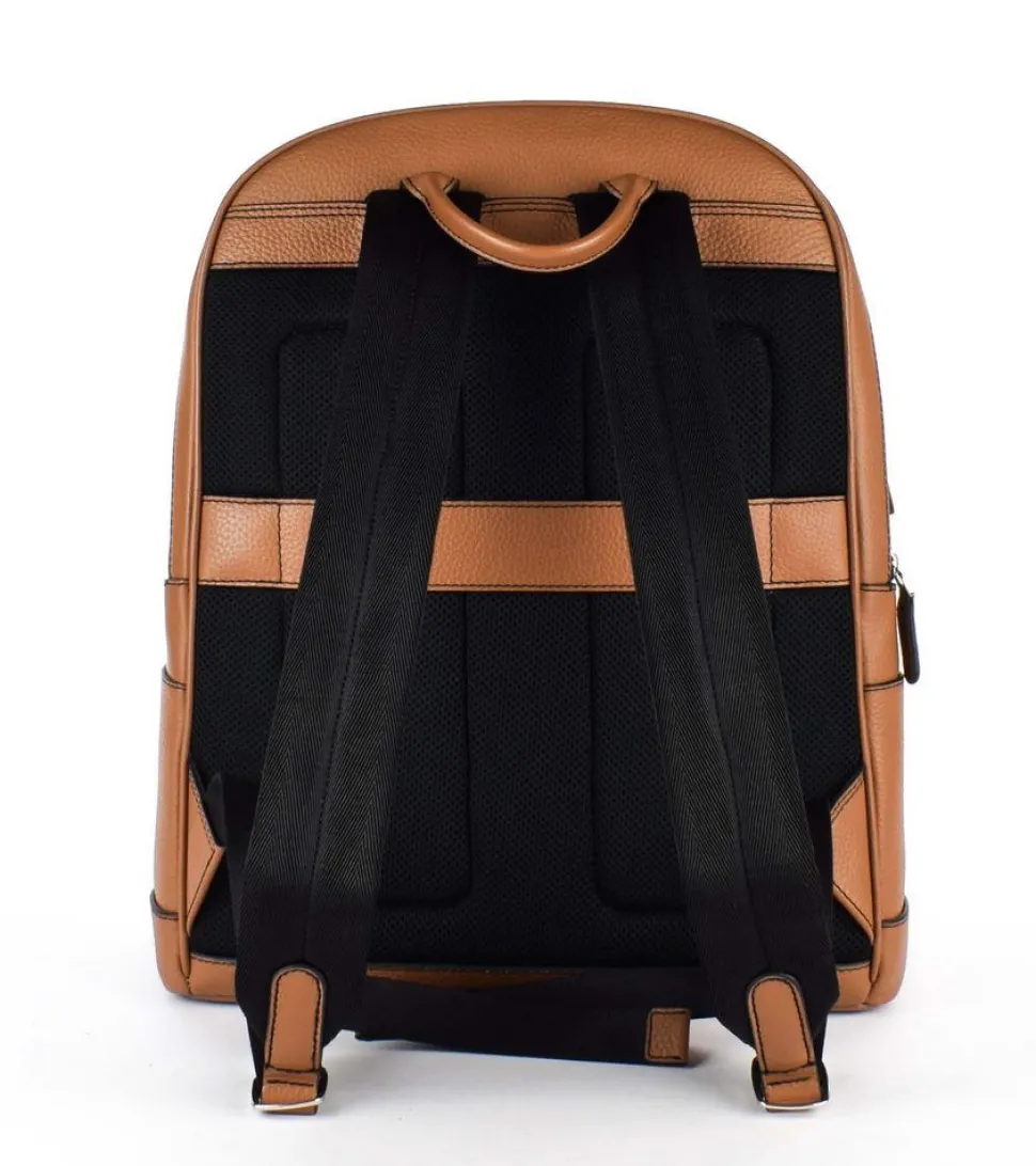 zaino_in_pelle_roncato_sidney__cuoio_2.webp Discount Roncato Zaino in pelle Sidney 2477 Cuoio