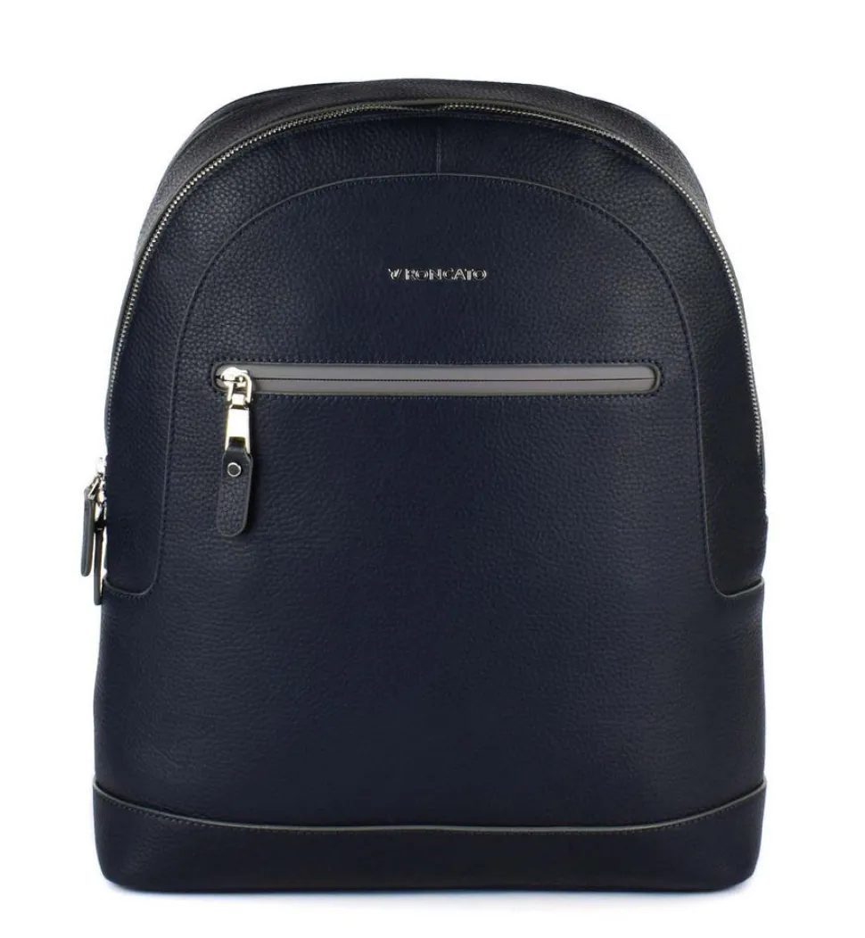 Shop Roncato Zaino in pelle Sidney 2477 Navy