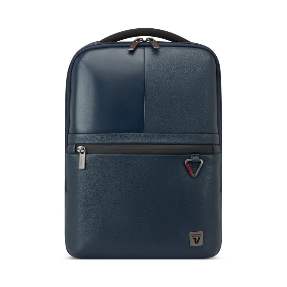 Sale Roncato Zaino in pelle Trial DLX 1140 Blu
