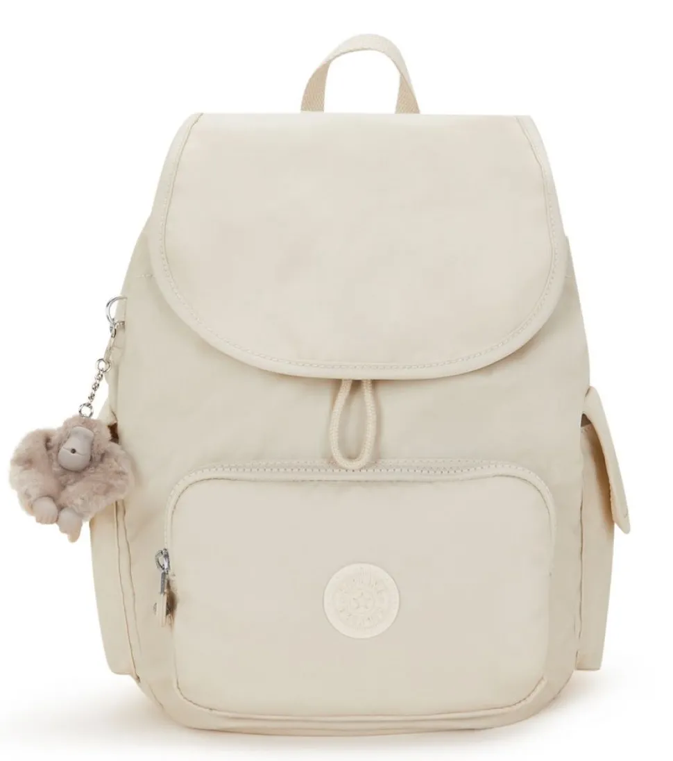 Fashion Kipling Zaino City Pack S Beige Pearl BeigePearl