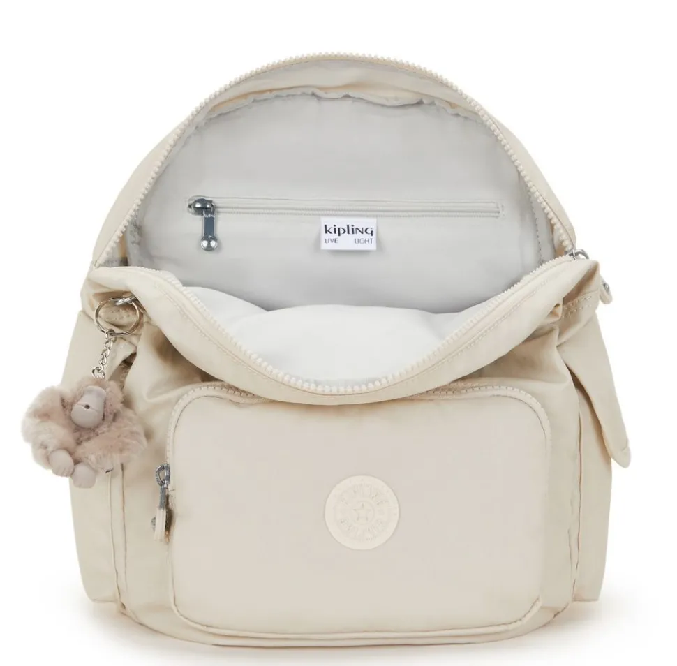 zaino_kipling_city_pack_s_beige_pearl_2.webp Fashion Kipling Zaino City Pack S Beige Pearl BeigePearl