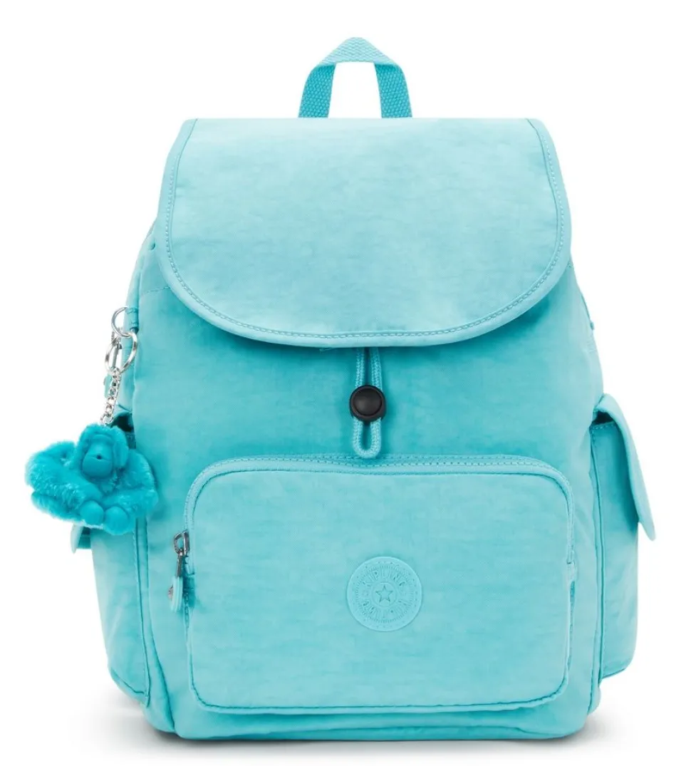 Store Kipling Zaino City Pack S Deepest Aqua DeepestAqua