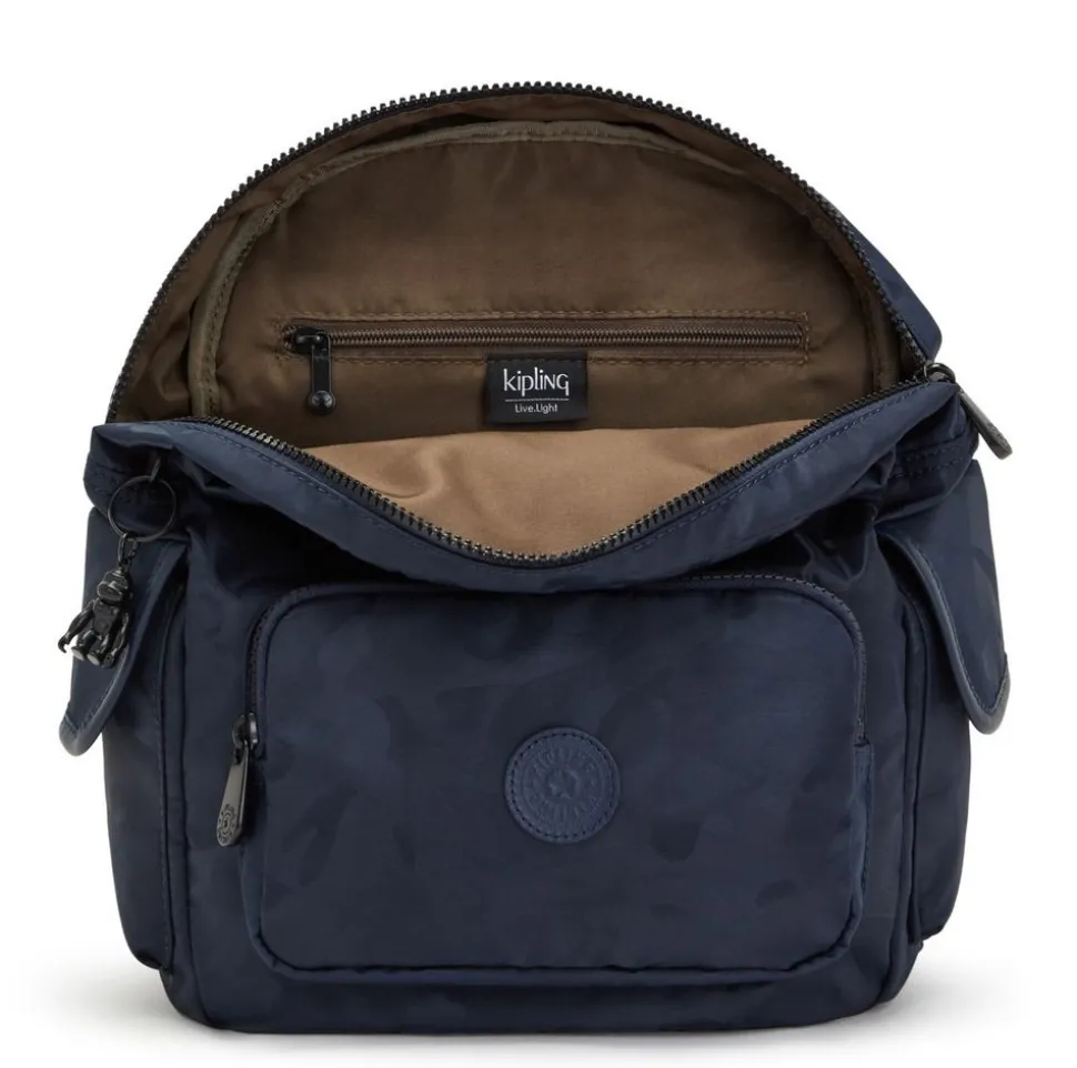 zaino_kipling_city_pack_s_satin_camo_blue_2.webp Outlet Kipling Zaino City Pack S Satin Camo Blue SatinCamoBlue