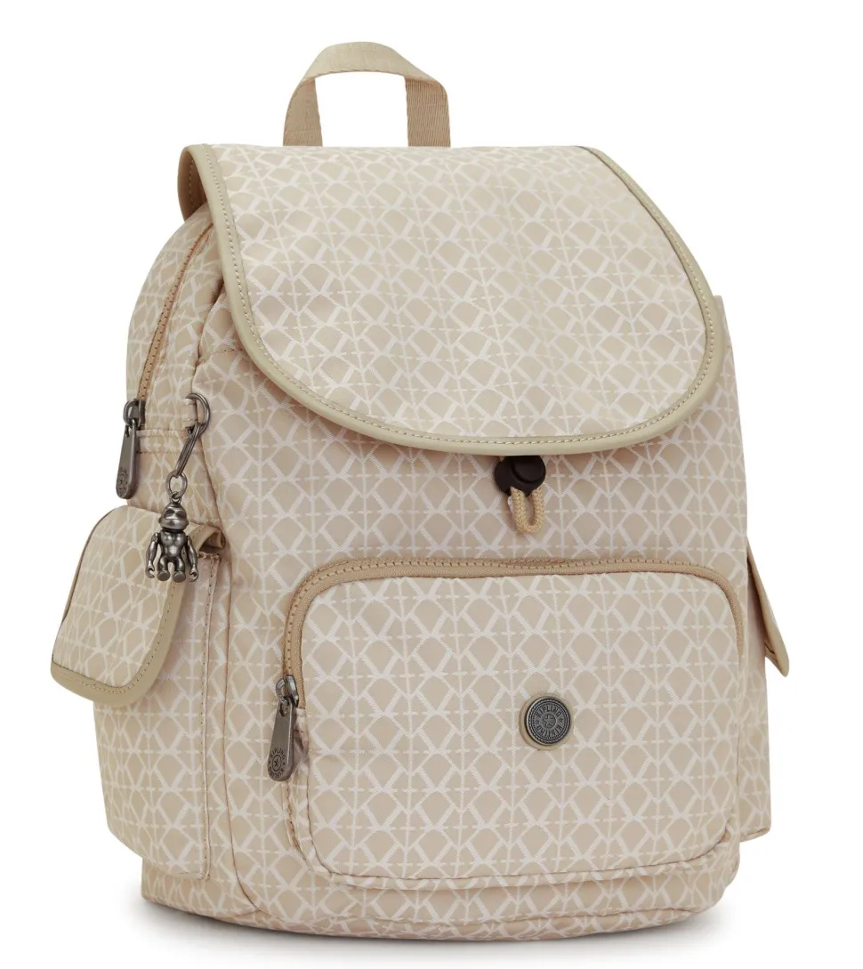 zaino_kipling_city_pack_s_signature_beige_3.webp Online Kipling Zaino City Pack S Signature Beige SignatureBeige