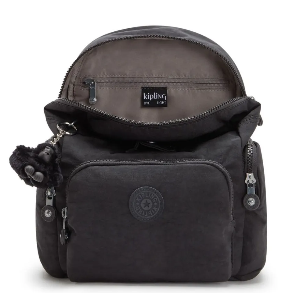 zaino_kipling_city_zip_mini_black_noir_2.webp Clearance Kipling Zaino City Zip Mini Black Noir BlackNoir