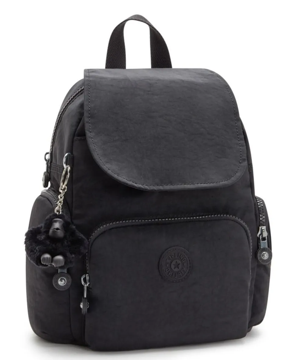 zaino_kipling_city_zip_mini_black_noir_3.webp Clearance Kipling Zaino City Zip Mini Black Noir BlackNoir