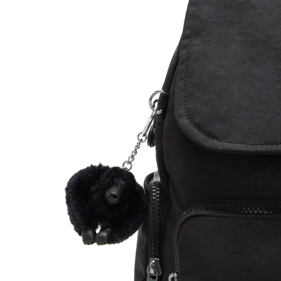 zaino_kipling_city_zip_mini_black_noir_4.webp Clearance Kipling Zaino City Zip Mini Black Noir BlackNoir