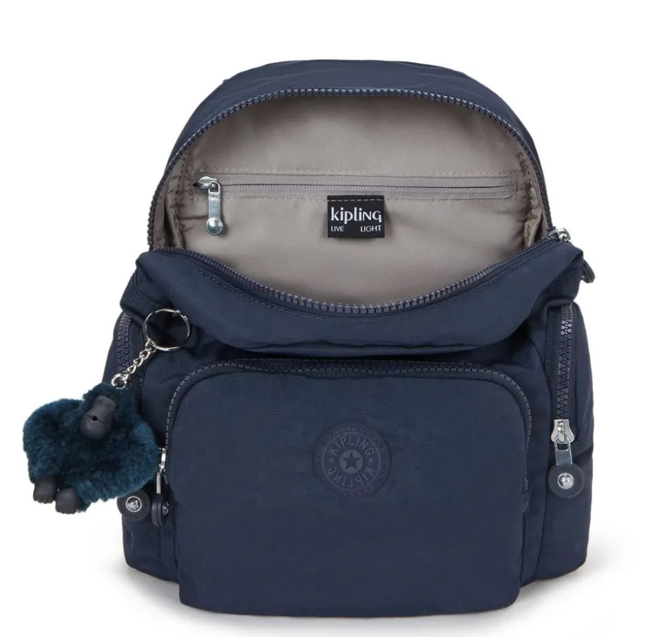 zaino_kipling_city_zip_mini_blue_bleu_2.webp Outlet Kipling Zaino City Zip Mini Blue Bleu BlueBleu