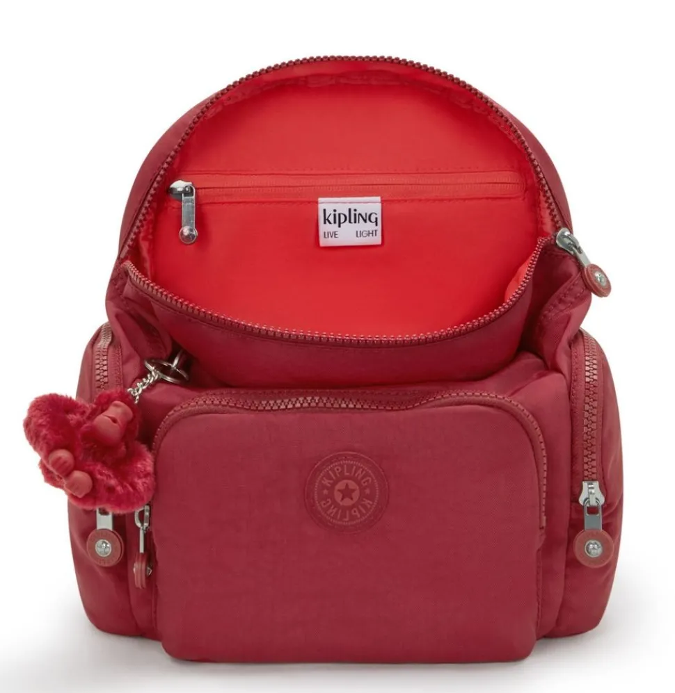zaino_kipling_city_zip_mini_funky_red_2.webp Online Kipling Zaino City Zip Mini Funky Red FunkyRed