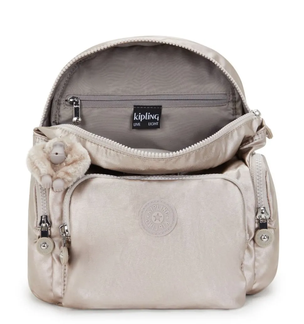 zaino_kipling_city_zip_mini_metallic_glow_2.webp New Kipling Zaino City Zip Mini Metallic Glow MetallicGlow