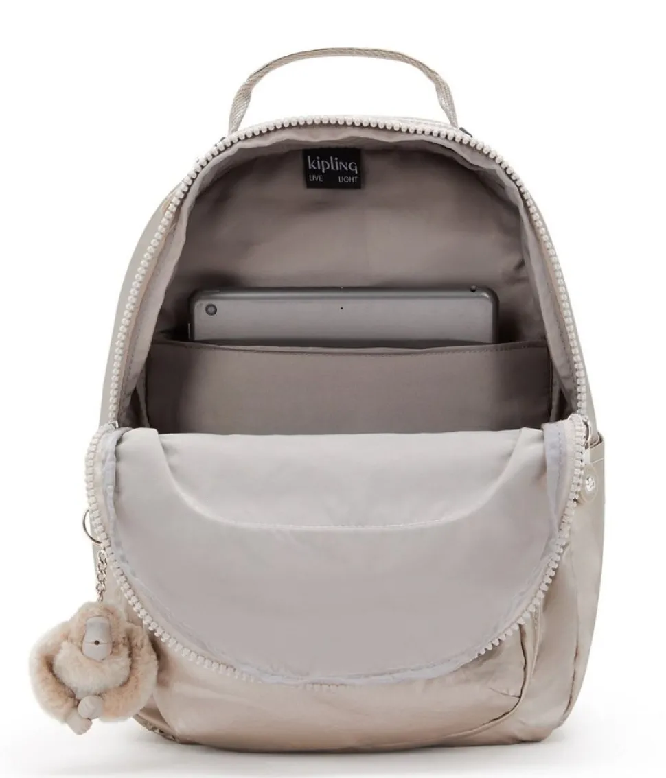 zaino_kipling_seoul_s_metallic_glow_2.webp Fashion Kipling Zaino Seoul S Metallic Glow MetallicGlow