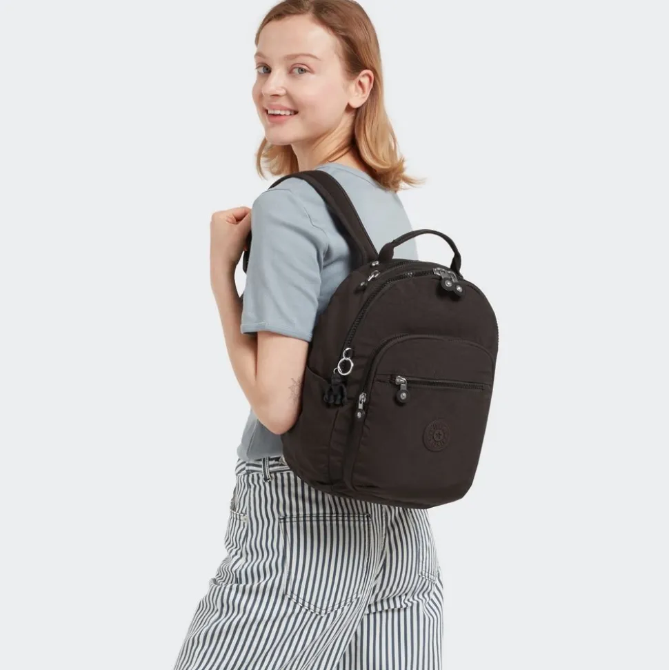 zaino_kipling_seoul_s_nostalgic_brown_6.webp Clearance Kipling Zaino Seoul S Nostalgic Brown