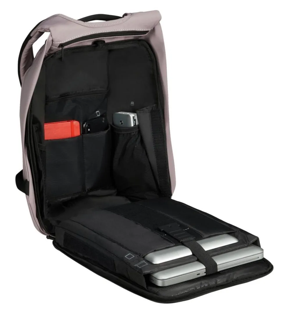 zaino_lavoro__samsonite_securipak__lilla_3.webp Outlet Samsonite Zaino lavoro 14,1" Securipak 2.0 Lilla