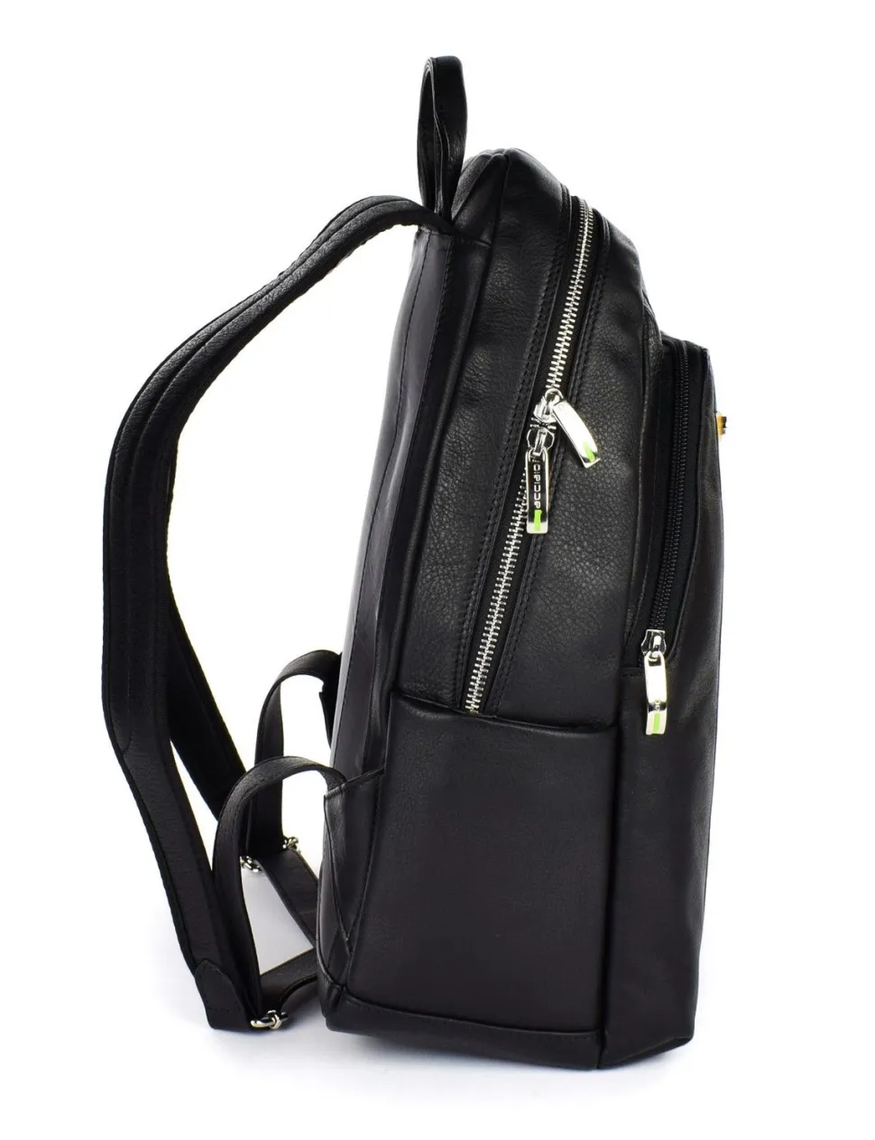 Cheap Acciaio Zaino lavoro in pelle 2320 Nero