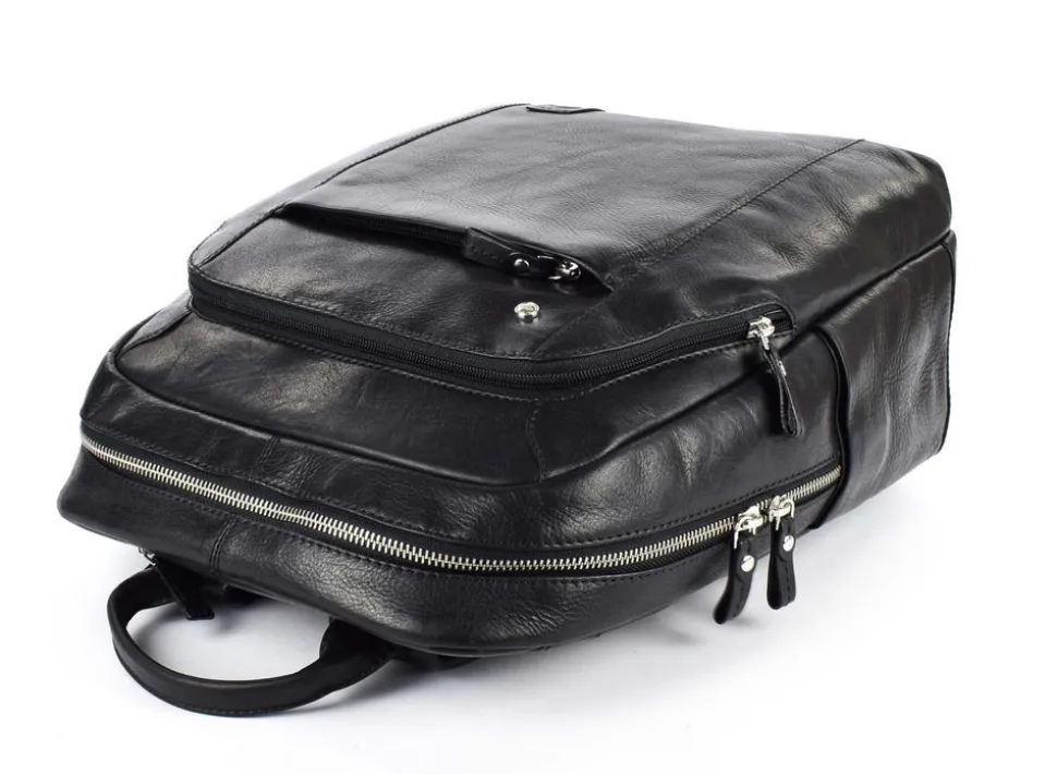 zaino_lavoro_in_pelle_acciaio__nero_3.webp Fashion Acciaio Zaino lavoro in pelle 8377 Nero