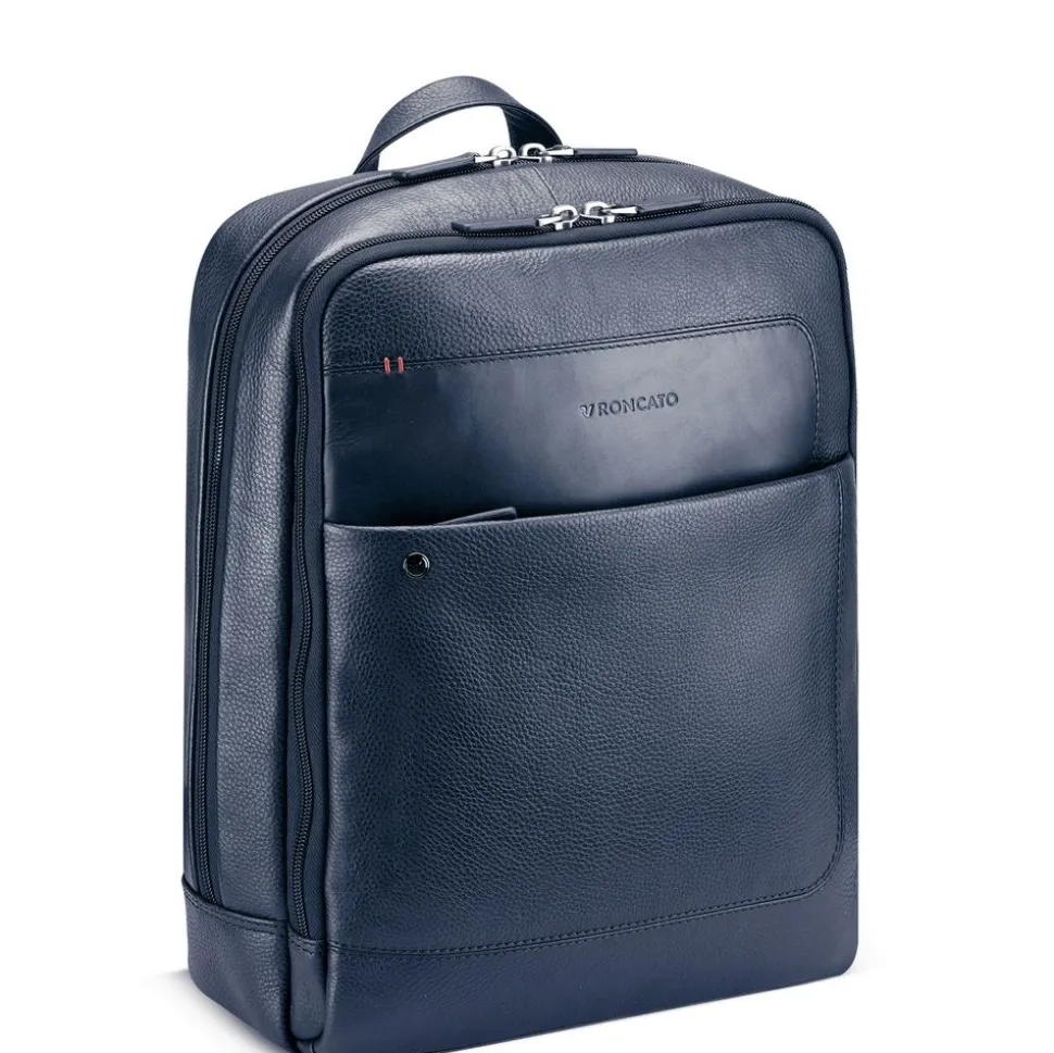 Discount Roncato Zaino lavoro in pelle Alaska 2426 Navy