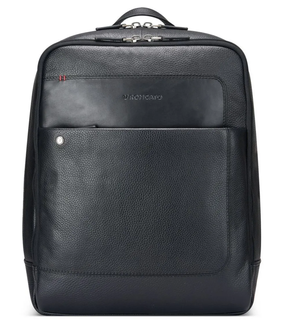 Cheap Roncato Zaino lavoro in pelle Alaska 2426 Nero