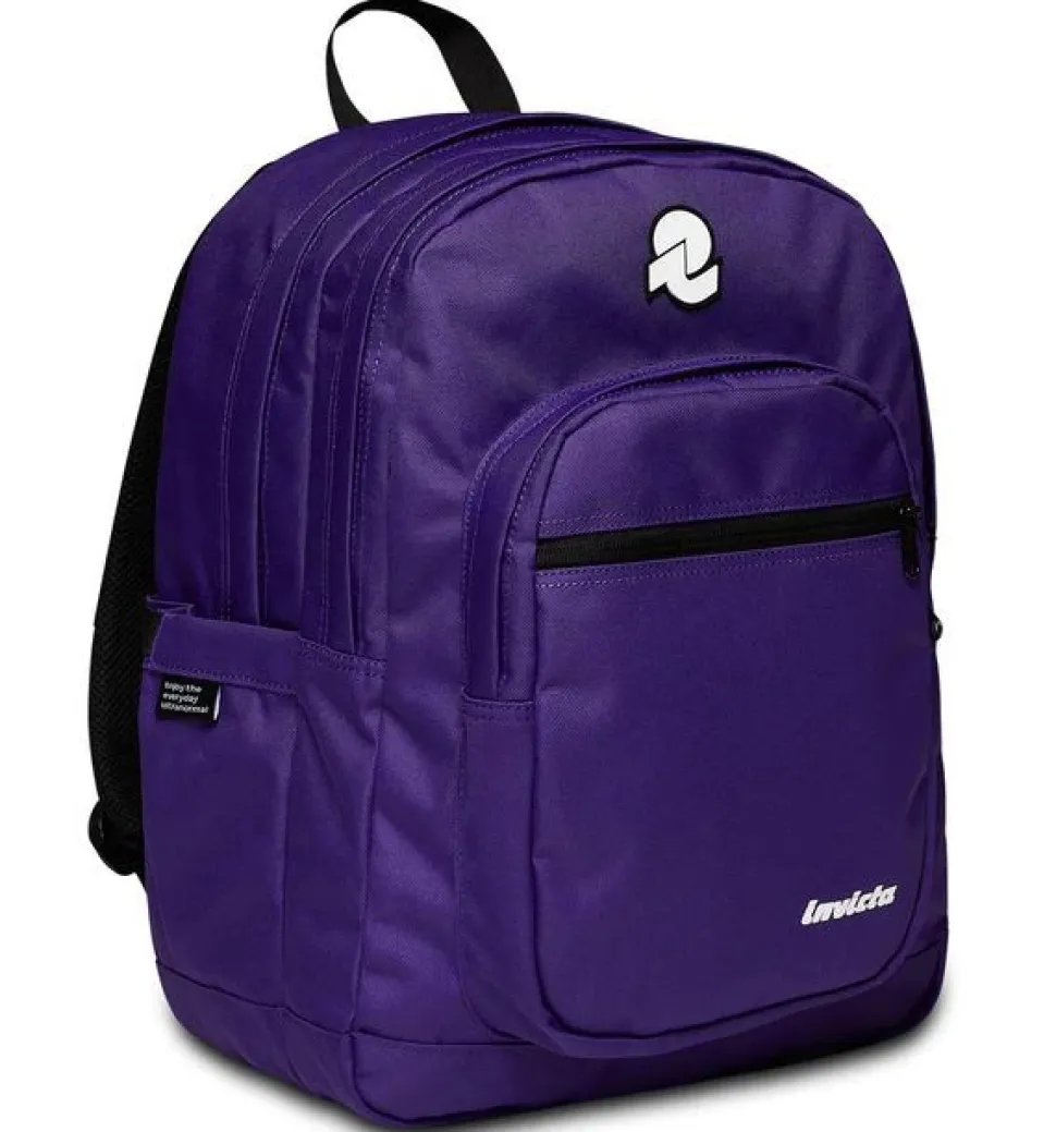 zaino_scuola_invicta_jelek_plain_viola_2.webp Discount Invicta Zaino scuola Jelek Plain Viola