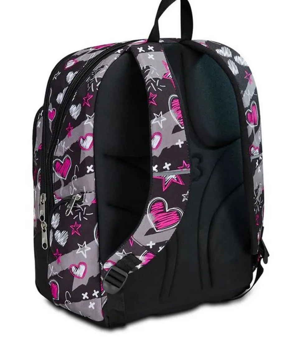 New Seven Zaino scuola Advanced Draft Heart DraftHeart