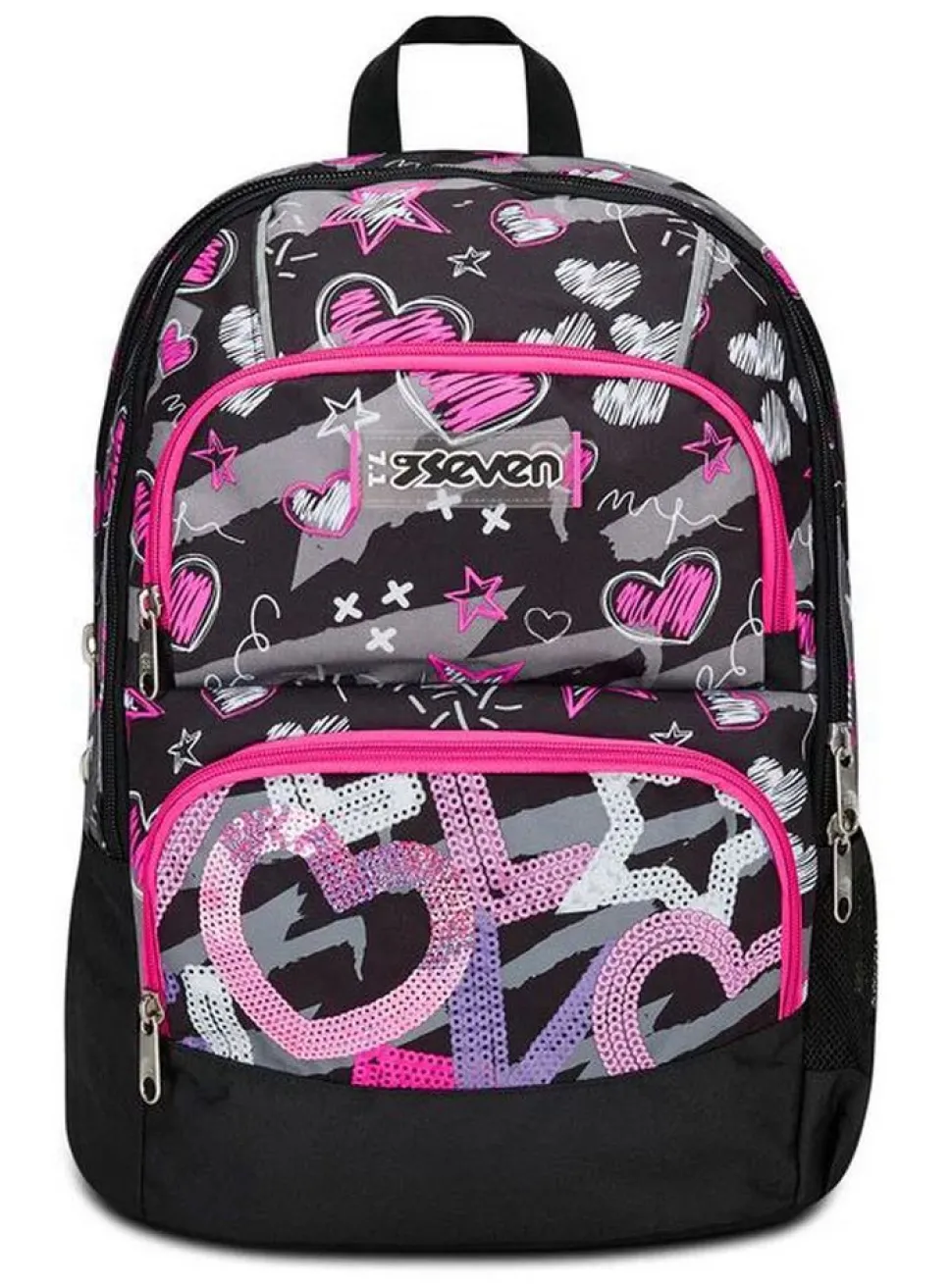 Cheap Seven Zaino scuola Advanced Pockets Draft Heart DraftHeart