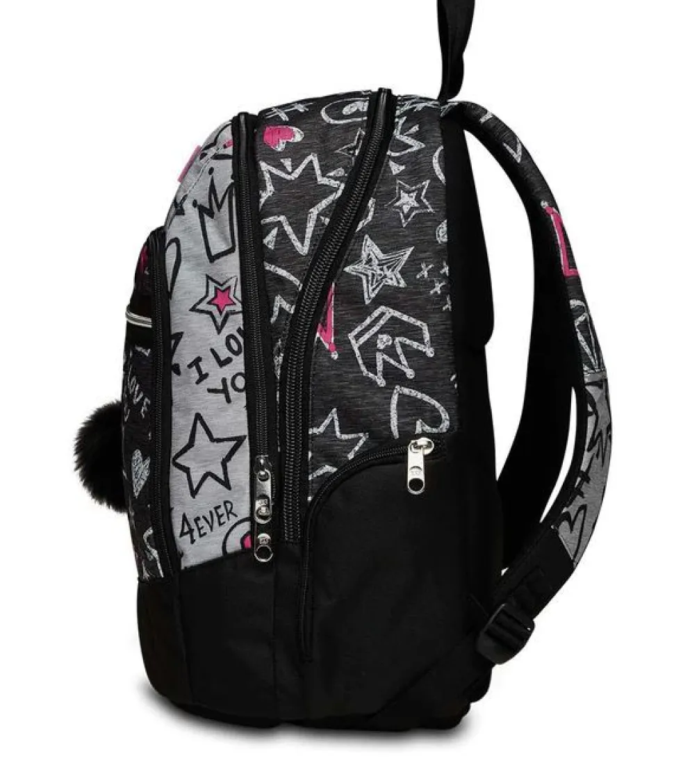 zaino_scuola_seven_advanced_zipper_glamy_3.webp Sale Seven Zaino scuola Advanced Zipper Glamy ZipperGlamy