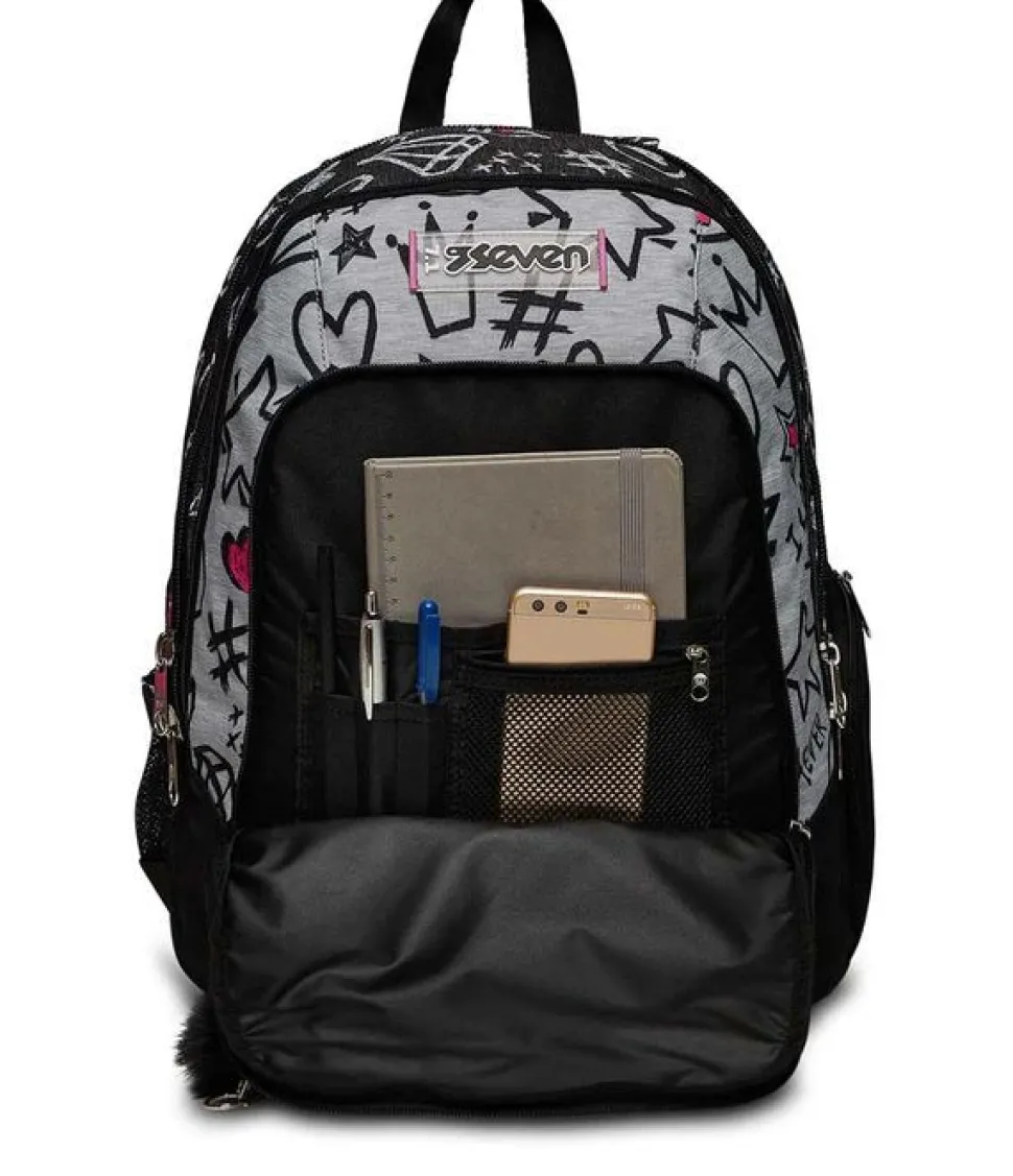 zaino_scuola_seven_advanced_zipper_glamy_4.webp Sale Seven Zaino scuola Advanced Zipper Glamy ZipperGlamy