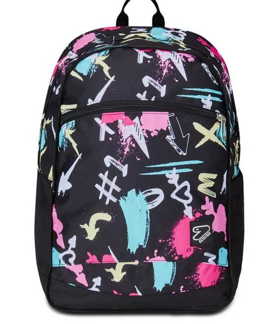 Clearance Seven Zaino The Double Pro XXL Detach Reversibile Graffiti Load Candy Fuxia CandyFuxia